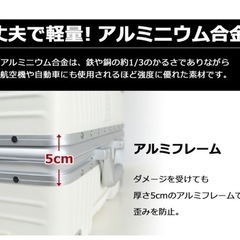 キャリーケース新品未使用最終値下げの画像