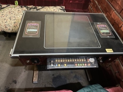 レトロ　麻雀ゲーム台　テレビゲーム