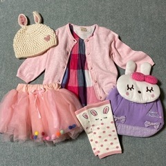 女児70サイズプティマイン他