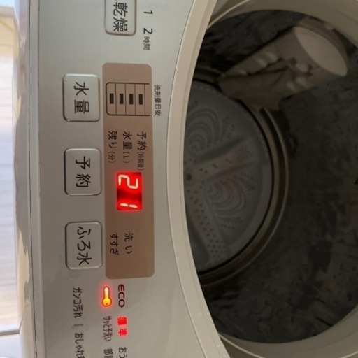 ジャンク品。SHARP ES-GV10D-T 全自動洗濯機 洗濯10.0kg