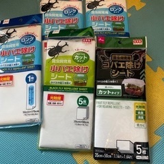 昆虫飼育用コバエ除けシート　5セット