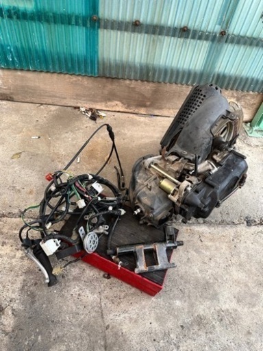 dio 工場 zx af35 ボアアップ75cc 実働エンジン 75cc-超ボアアップ