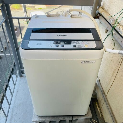 Panasonic パナソニック NA-F50B7 5.0 big wave wash　全自動電気洗濯機