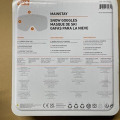 【神戸市、たつの市で受け渡し可】スパイ MAINSTAY 大人用 スノーゴーグル セットの画像