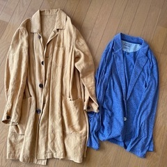商談中　ジャケット、シャツなど、7着350円の画像