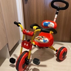 ミッキー 三輪車 ステップの中古が安い！激安で譲ります・無料で