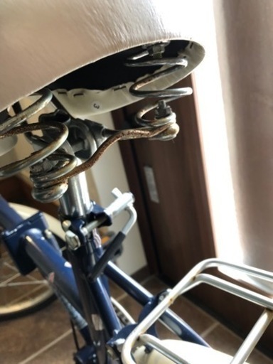 折りたたみ自転車（カゴつき、説明書あり）