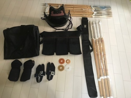 剣道 防具1式、竹刀