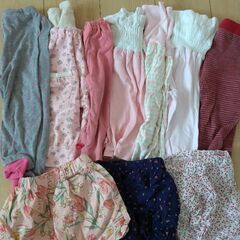 子供服 まとめ売り 女の子 春夏90cm ボトムスのみ