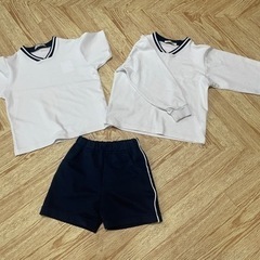 長崎信愛幼稚園　バッグ、制服ズボン、体操服、ボックス、帽子等の画像