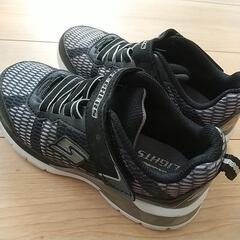 光る！一度のみ着用18.5光る靴スケッチャーズ