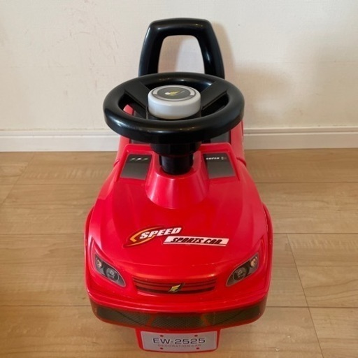 足けり乗用玩具 スポーツカーレッド