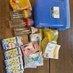 哺乳瓶　ミルトン　搾乳機