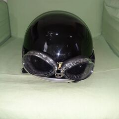  原付用ハーフヘルメット　サイズ５７ｃｍ～５９ｃｍ 値下げしました