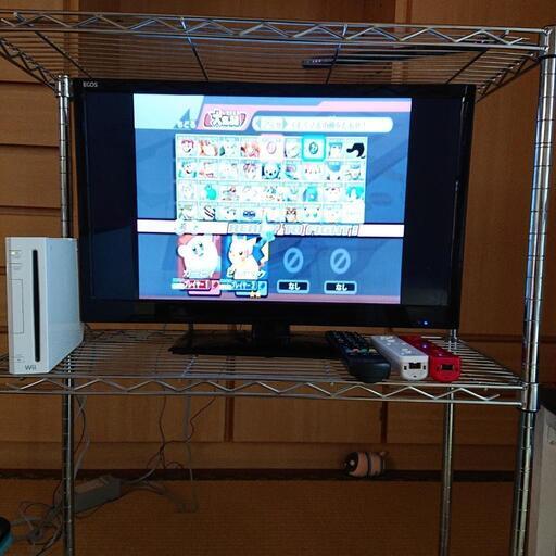 テレビとWii とラックセット