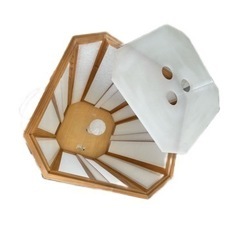 【C08】和風行灯 テーブルランプの画像