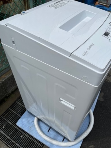 美品 2018年製 SG120781 SKJAPAN 5kg全自動洗濯機【SW-M50A】槽洗浄 抗カビステンレス槽
