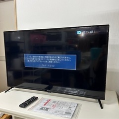 【引取】maxzen 地上・BS・110度CS 液晶テレビ J43SK03 43.0インチ　2020年製