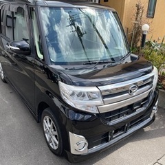 タントカスタム　25年式　4wd 車検長い　綺麗