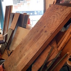 店舗解体の木くず