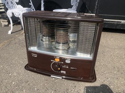 使用期間１シーズン CORONA RX-2922WY 自然通気形開放式石油ストーブ 2022年製 タンク５L コロナ ポータブルストーブ