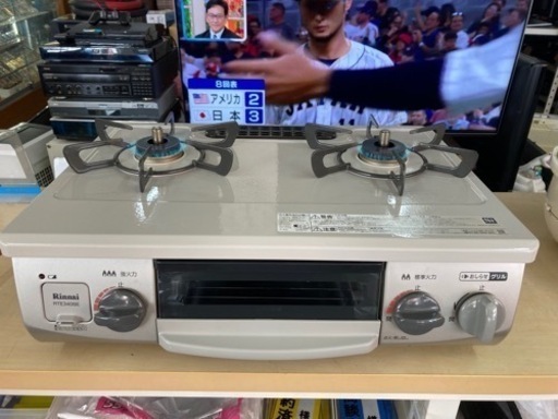 リンナイ  ガスコンロ プロパンガス  2022年製  リサイクルショップ宮崎屋住吉店 23.3.27 y