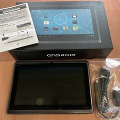 【中古】7インチ Androidタブレット（充電アダプター・イヤ...
