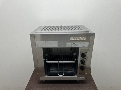 リンナイ　Rinnai　業務用　グリラー　都市ガス　焼魚　店舗　飲食店　２０２１年製　ＲＧＰ－４３ＳＶ