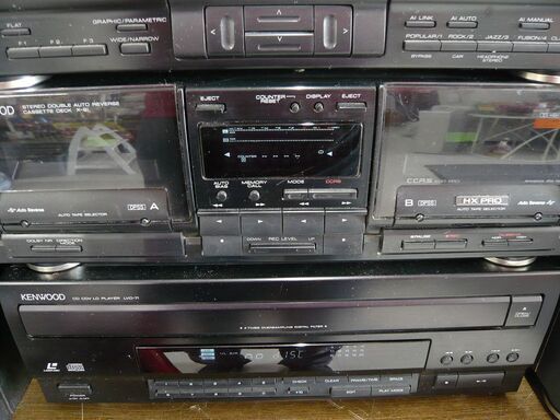 ジャンク品 KENWOOD ケンウッド ROXY J9LD コンポ CS-6 P-5 苫小牧西店