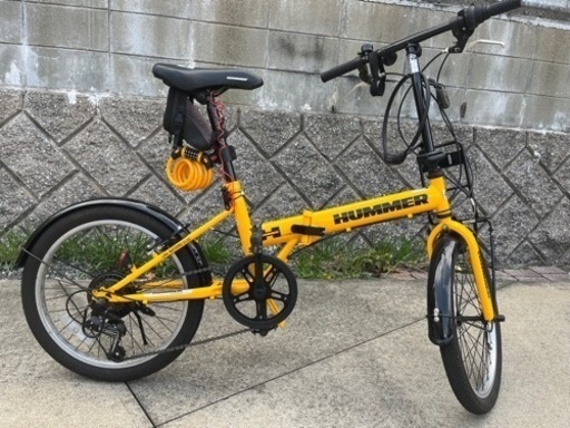 ハマー　HUMMER 折り畳み自転車　FDB206TANK-G