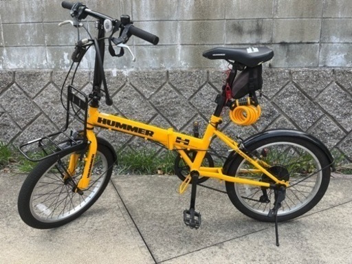 ハマー　HUMMER 折り畳み自転車　FDB206TANK-G