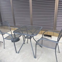 【屋外用】イス、テーブルセット