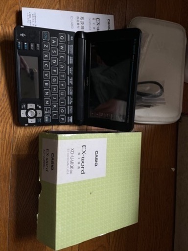 電子辞書 CASIO XD-U4800 ブラック　電子辞書 EX word