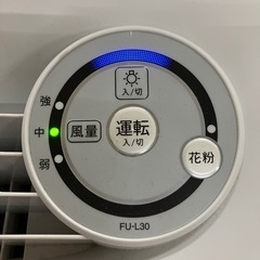 SHARP 空気清浄機 FU-L30 2021年製の画像