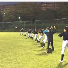 毎週楽しい野球教室。横浜市内の大きな野球場4カ所（瀬谷本郷公園は木曜・新杉田公園は金曜・金井公園は火曜・日野中央公園は水曜）で曜日ごとに4教室を開講しています。コーチはプロ野球経験者。野球の楽しさと、投げる・捕る・打つの基本技術をわかりやすくレッスンします。の画像