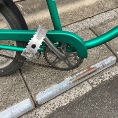 売ります‼︎ローチャリ風ビーチクルーザー＿20インチ＿グリーンの画像