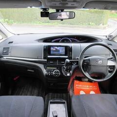 トヨタ　エスティマ【自社ローン対応可】ＨＤＤナビフルセグ・ＷＰスラ・Ｂカメ・Ｒモニター・ドラレコ・１９ＡＷの画像