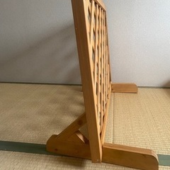 【決まりました】木製ガーデンゲート【室内ベビーゲート代用にも】の画像