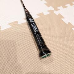 バドミントンラケット2本セット(ナノスピード9900 3UG5新品未使用，Ｔｉ１ 3UG5美品)、素振りカバーおまけ付き☆の画像