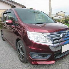 ホンダ　ステップワゴンスパーダ【自社ローン対応可】９インチＳＤナビフルセグ・バックカメラ・後席モニター・ＷＰスラ・ＥＴＣの画像