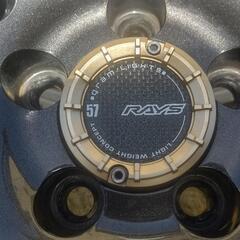 RAYS gram lights ホイール タイヤ 4本セット インプレッサスポーツ GT7で使用の画像