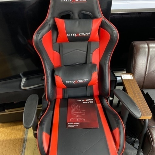 J124【早い者勝ち！！】GT RACING  ゲーミングチェア