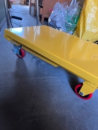 油圧式　台車　使用1回　美品　耐荷重150kg