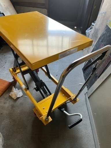 油圧式　台車　使用1回　美品　耐荷重150kg
