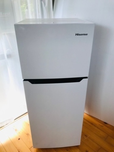 【決まりました】ハイセンス 冷凍冷蔵庫HR-B1201 右開き2ドア120Lノンフロン