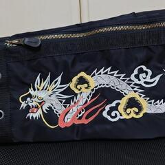 CREAM SODA クリームソーダ 刺繍 龍 ドラゴン ワンショルダー バッグ ☆某ドラマ で CREAM SODAの ドラゴン刺繍ワンショルダーバッグ