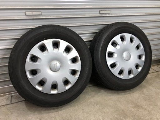 【S2863】20年製 145/80R13 ブリジストン ネクストリー ダイハツ 鉄ホイール 4本