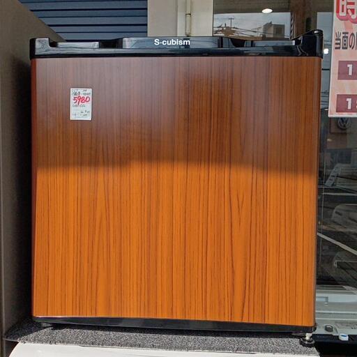 ★【エスキュービズム】1ドア冷蔵庫　2017年 46L (WR-1046WD)【3ヶ月保証付き★送料に設置込み】自社配送時代引き可※現金、クレジット、スマホ決済対応※