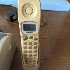 FAX 電話と子機のセットの画像