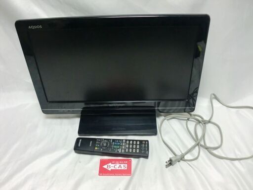 SHARP シャープ AQUOS アクオス 19V型 液晶カラーテレビ LC-19K5 2011年製　リモコン付き　動作品